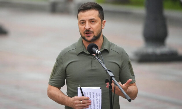 Ο Ουκρανός πρόεδρος Βολοντιμίρ Ζελένσκι