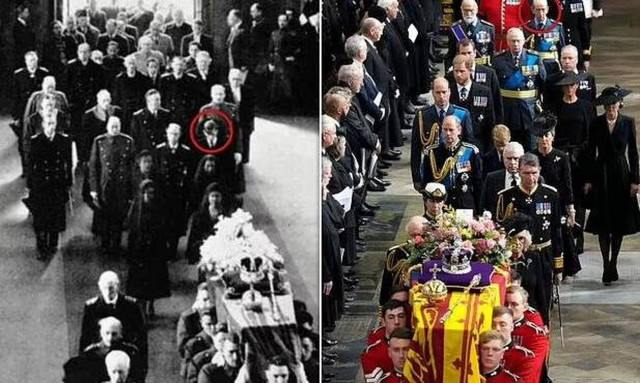 Δούκας του Κεντ: Συνόδεψε το φέρετρο της Βασίλισσας και πριν... 70 χρόνια τη σορό του πατέρα της