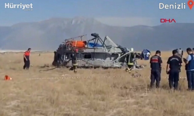 Τουρκία: Δύο νεκροί από συντριβή πυροσβεστικού ελικοπτέρου