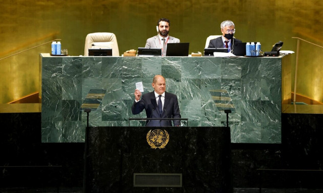 ΟΗΕ - Σολτς: Ο Πούτιν να αναγνωρίσει ότι η Ρωσία δεν μπορεί να επικρατήσει στον πόλεμο στην Ουκρανία