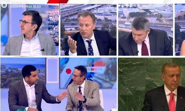 Άγριος καβγάς δημοσιογράφων στον αέρα: «Πετάγονται και οι δύο σαν να μην πω τι»