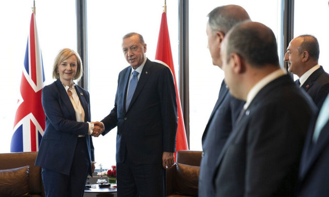 Νέα Υόρκη: Τρας και Ερντογάν συζήτησαν τις εξελίξεις του πολέμου στην Ουκρανία