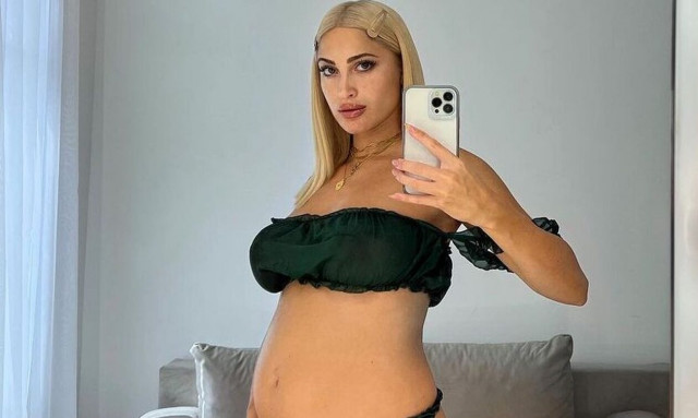 Ιωάννα Τούνη: Διακοπές στο Μιλάνο χωρίς τον Δημήτρη Αλεξάνδρου στον έκτο μήνα της εγκυμοσύνης της