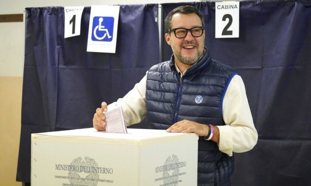 Εκλογές Ιταλία - Σαλβίνι: «Η κεντροδεξιά έχει σαφές προβάδισμα. Σας ευχαριστώ»