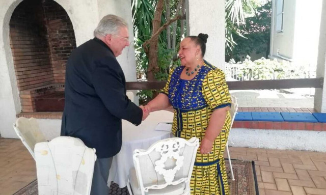 Ο Γενικός Γραμματέας Απόδημου Ελληνισμού, Δημόσιας Διπλωματίας στο Φεστιβάλ Αφρικανικού Πολιτισμού