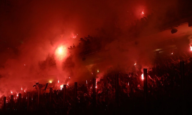 Γήπεδο ΑΕΚ - Αγιά Σοφιά: Έκοψαν την κορδέλα οι «κιτρινόμαυροι» - Υπερθέαμα και μοναδικές εικόνες