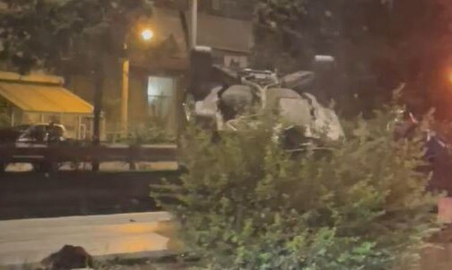 Βίντεο από το τρομακτικό τροχαίο στη Νέα Φιλαδέλφεια