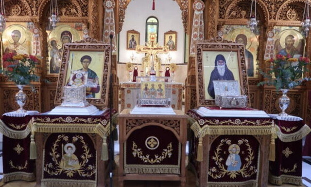 «Δημήτρια 2022»: Υποδοχή Ιερού Λειψάνου Αγίου Αρσενίου του Καππαδόκου
