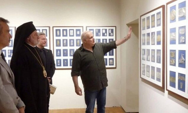 Αρχιεπίσκοπος Αμερικής Ελπιδοφόρος: Δώρισε στην Αγιορειτική Εστία σπάνια οθωμανική εφημερίδα