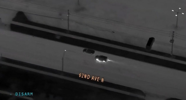 Συγκλονιστικό βίντεο: Κλεμμένη Maserati εκτοξεύεται κατά τη διάρκεια καταδίωξης