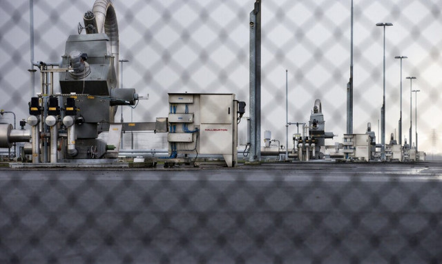 To κοίτασμα αερίου Γκρόνιγκεν στην Ολλανδία