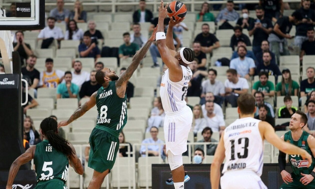 Παναθηναϊκός – Ρεάλ Μαδρίτης 68-71: «Λύγισε» στις λεπτομέρειες – Τα αποτελέσματα της Euroleague