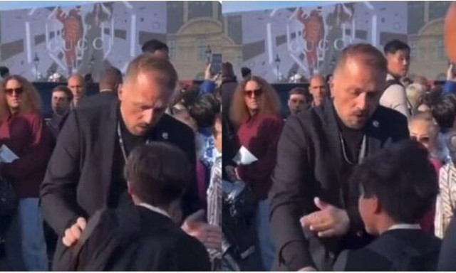 Σάλος με τον σεκιουριτά της LouisVuitton που χαστουκίζει μικρό παιδί στην «Εβδομάδα Μόδας»