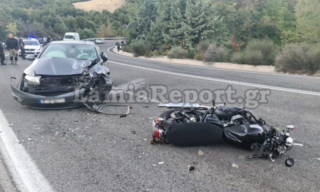 Τραγικό δυστύχημα στον Δομοκό: Νεκρός 50χρονος οδηγός μηχανής