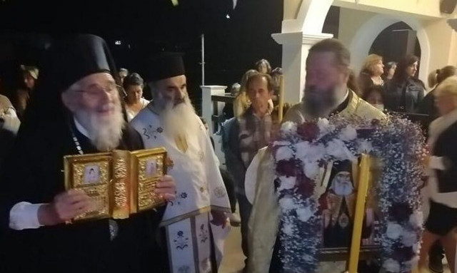 Στην Κάλυμνο τα Τίμια Λείψανα του Αγίου Λουκά του Ιατρού