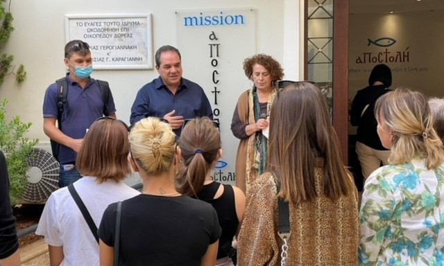 Tην αγκαλιά της σε 2000 Ουκρανούς προσέφερε μέχρι σήμερα η «ΑΠΟΣΤΟΛΗ»