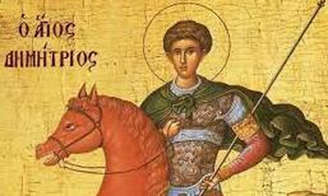 Λείψανα του Αγ. Δημητρίου στον ναό Αποστόλου Βαρνάβα στη Λεμεσό