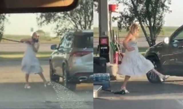 Mέτρησε «βηματάκια» για να φτάσει η αντλία βενζίνης στο αυτοκίνητο