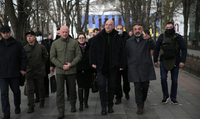 Στο Κίεβο σήμερα ο Νίκος Δένδιας