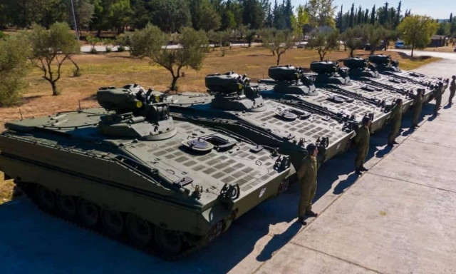 Στην Ελλάδα τα πρώτα έξι τεθωρακισμένα οχήματα μάχης Marder