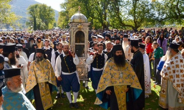 Κεφαλονιά: Με μεγαλοπρέπεια εορτάστηκε ο Άγιος Γεράσιμος