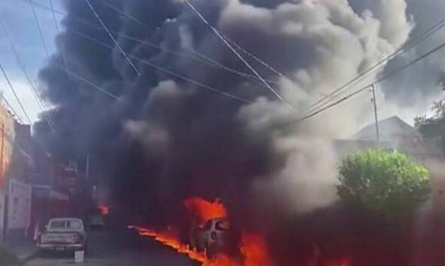 Κόλαση φωτιάς στο Mεξικό μετά απο συντριβή φορτηγού καυσίμων - Βίντεο