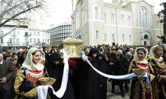 Η Φιλοθέη υποδέχεται 430 χρόνια μετά, το σκήνωμα της Αγίας Φιλοθέης