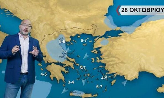 Καιρός - Αρναούτογλου: Πτώση θερμοκρασίας μετά την 28η - Πού θα βρέξει