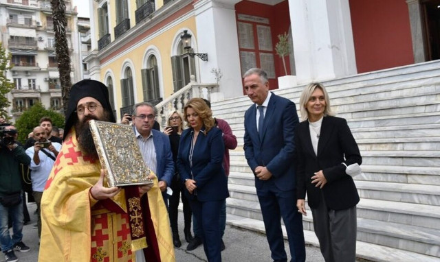 Θεσσαλονίκη:Στο Διοικητήριο η λιτανεία για την εορτή του Αγ. Δημητρίου