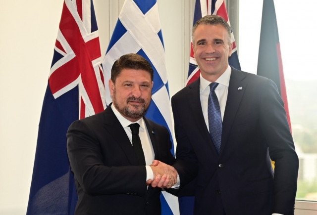 Συνάντηση Χαρδαλιά με τον πρωθυπουργό της Νότιας Αυστραλίας