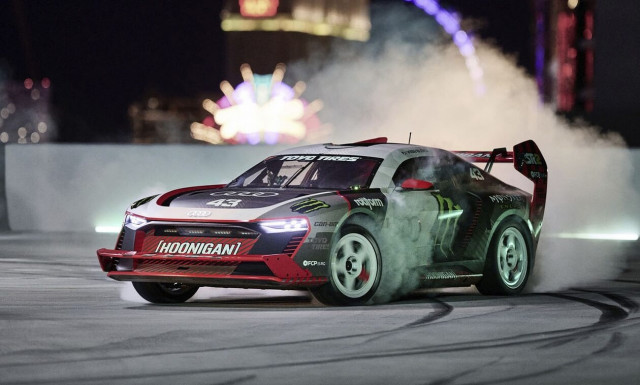 Δείτε το απίστευτο νέο video του Ken Block με το ηλεκτρικό Audi