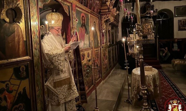 Επανακομιδή Λειψάνων Οσίου Σάββα του Ηγιασμένου στα Ιεροσόλυμα