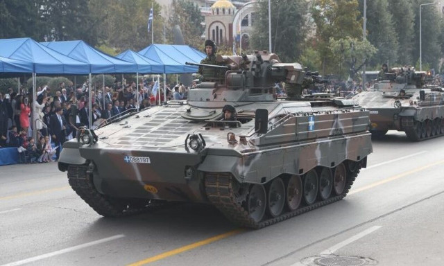 Παρέλαση 28ης Οκτωβρίου: Η «πρώτη» για τα εντυπωσιακά ΤΟΜΑ Marder 1A3