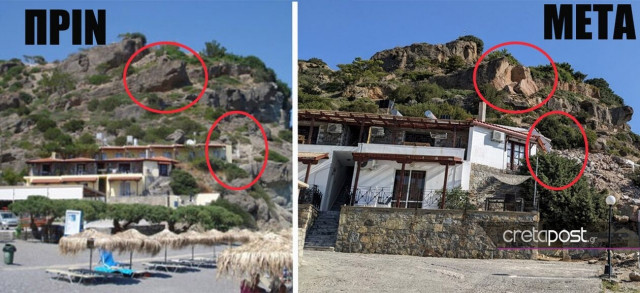 Ιεράπετρα: Και το 2010 είχε πέσει βράχος σε σπίτι!