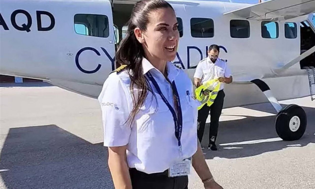Η πιο όμορφη πιλότος στην Ελλάδα είναι… Κρητικιά!