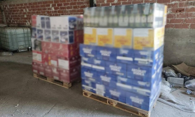 Μεγάλη ποσότητα αιθυλικής αλκοόλης δέσμευσε η ΑΑΔΕ