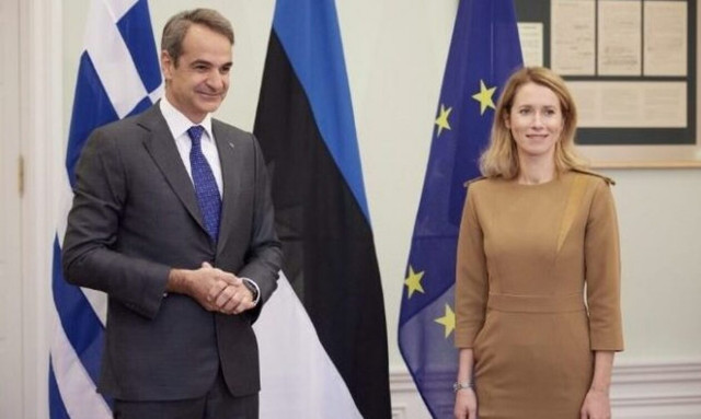 PM Mitsotakis visits Tallinn