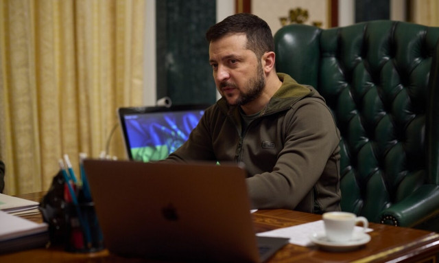 Ο πρόεδρος της Ουκρανίας Βολοντίμιρ Ζελένσκι