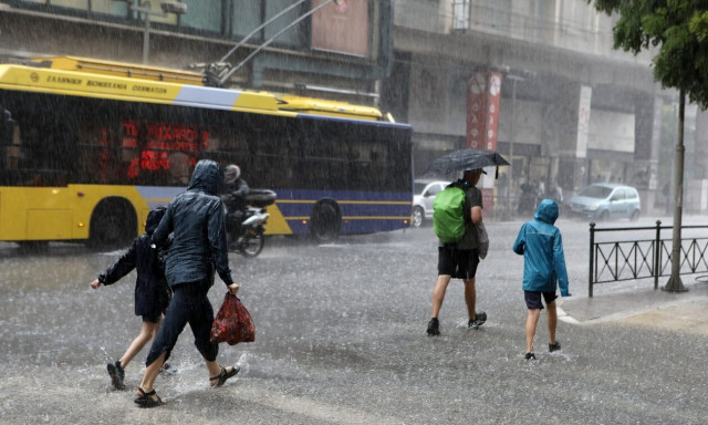 Κακοκαιρία «EVA»: Νέο έκτακτο δελτίο από την ΕΜΥ