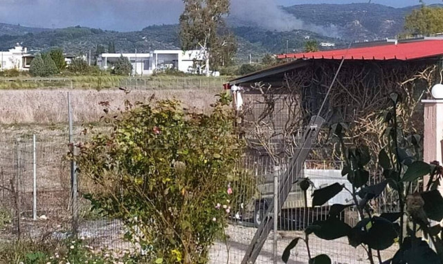 Κακοκαιρία EVA: Δυνατή βροχή σβήνει τη φωτιά στην Ηλεία