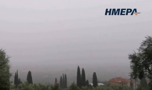 Η κακοκαιρία «EVA» έφτασε στη Ζάκυνθο