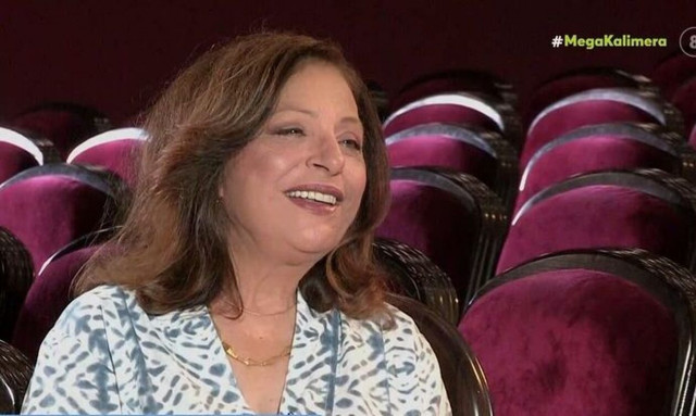 Χάρις Αλεξίου: Δημοσίευσε φωτογραφία από τα γυρίσματα του «Maestro»