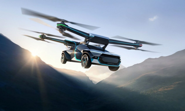 Το Xpeng AeroHT είναι ένα ιπτάμενο αυτοκίνητο. Στην κυριολεξία