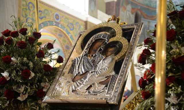 Η Πάτρα υποδέχθηκε την Εικόνα της Παναγίας του Όρους των Ελαιών