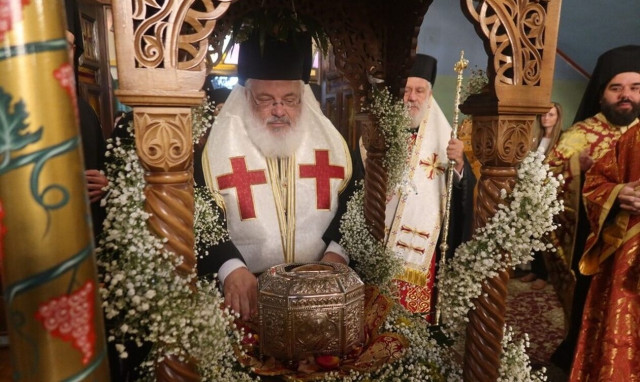 Στην Ορεστιάδα η τιμία Κάρα του Αγίου Παντελεήμονος