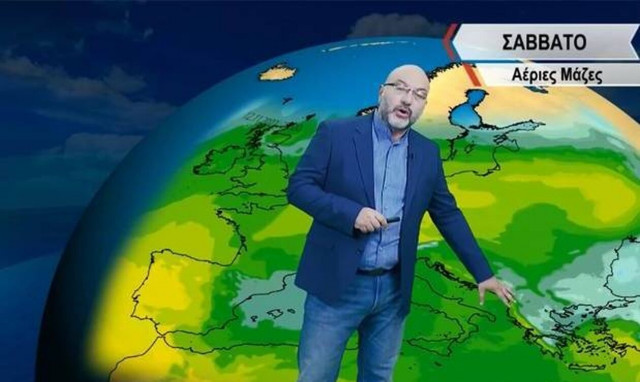 Αρναούτογλου: Πότε αλλάζει ο καιρός –Έρχεται κρύο από Ρουμανία