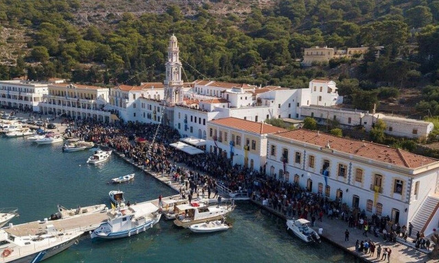 Σύμη: Χιλιάδες προσκυνητές αναμένονται στην Ιερά μονή Πανορμίτη