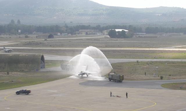 Πολεμική Αεροπορία: Τα δυο ολοκαίνουργια Rafale στη νέα τους «φωλιά» στην 114 Πτέρυγα Μάχης