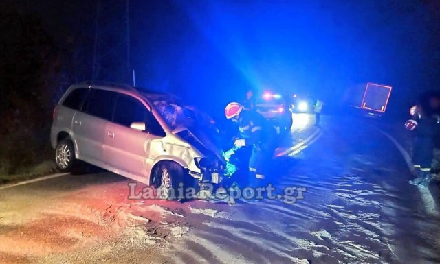 Φθιώτιδα: Αυτοκίνητο με οικογένεια συγκρούστηκε με νταλίκα