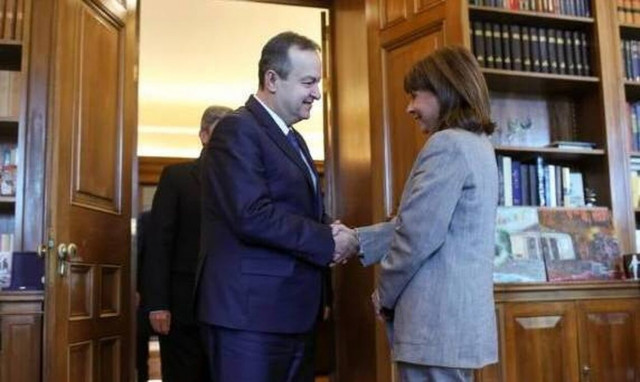 Σακελλαροπούλου: Υπόδειγμα η στρατηγική σχέση Ελλάδας - Σερβίας